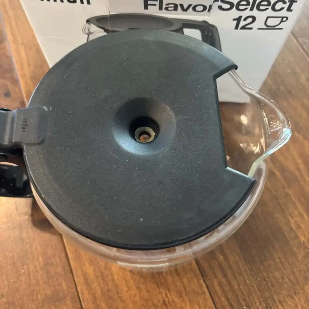 Braun FlavorSelect KFK 12FL 12-Cup Replacement Glass Coffee Carafe w/ Lid